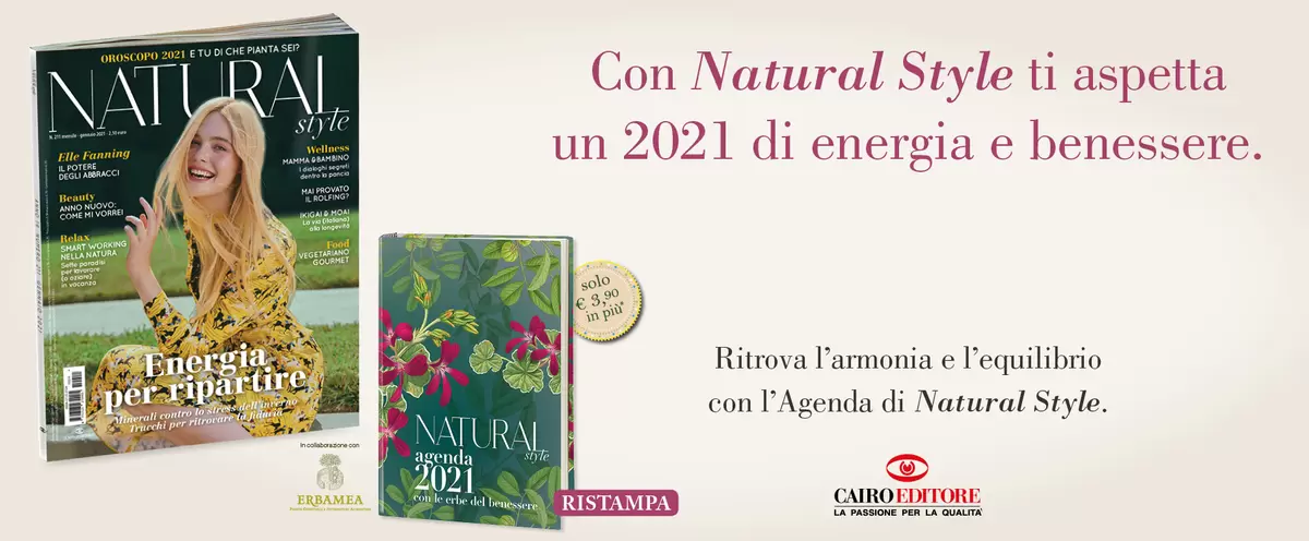 Con Natural Style ti aspetta un 2021 di energia e benessere.