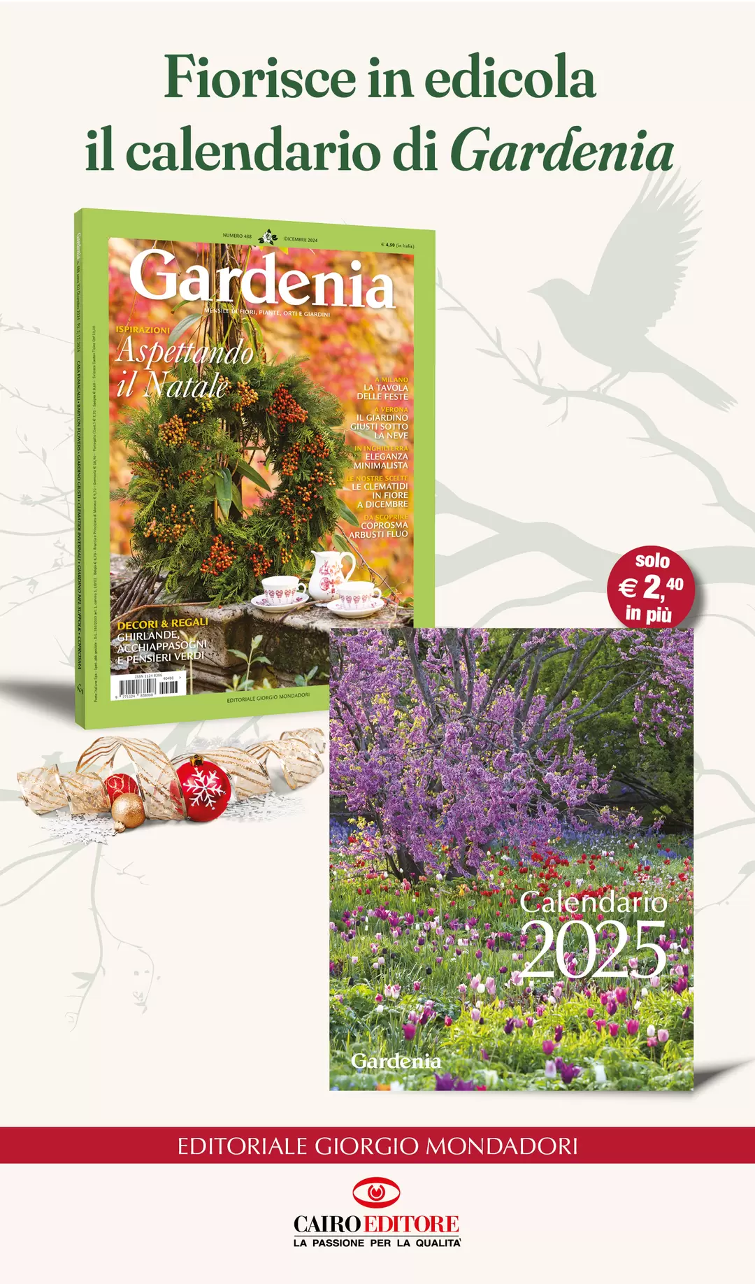 Fiorisce in edicola il calendario di Gardenia