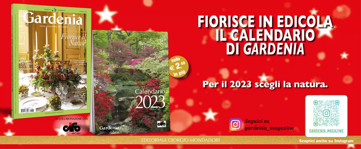 FIORISCE IN EDICOLA IL CALENDARIO DI GARDENIA