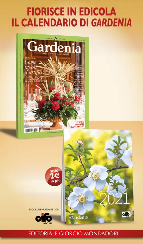 FIORISCE IN EDICOLA IL CALENDARIO DI GARDENIA