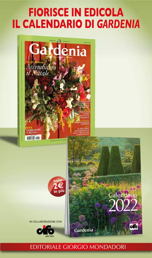 FIORISCE IN EDICOLA IL CALENDARIO DI GARDENIA